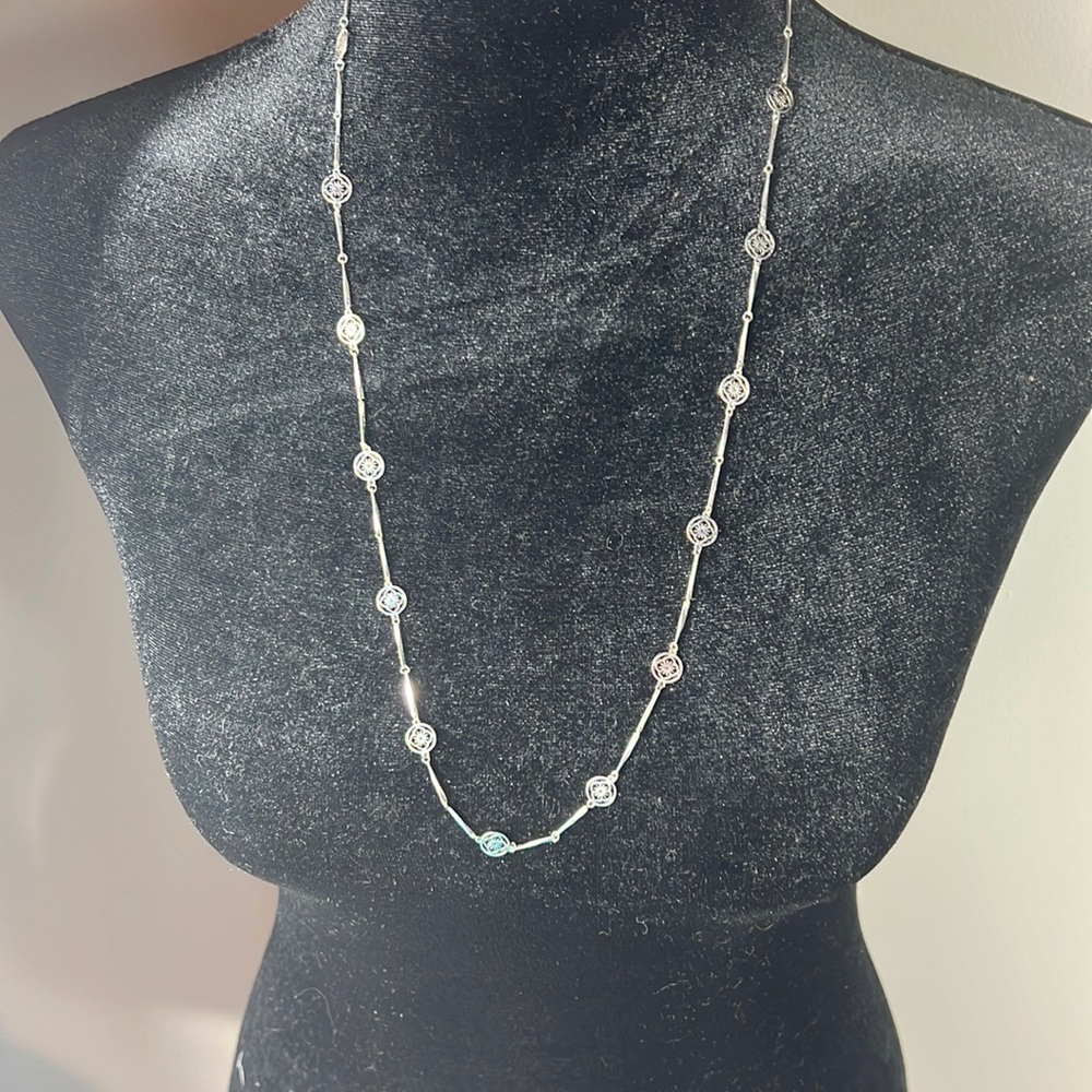 Avon Vintage Silver Necklace